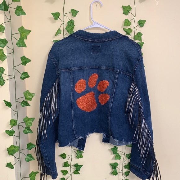 Clemson University Denim Jacket - Picture 3 of 7